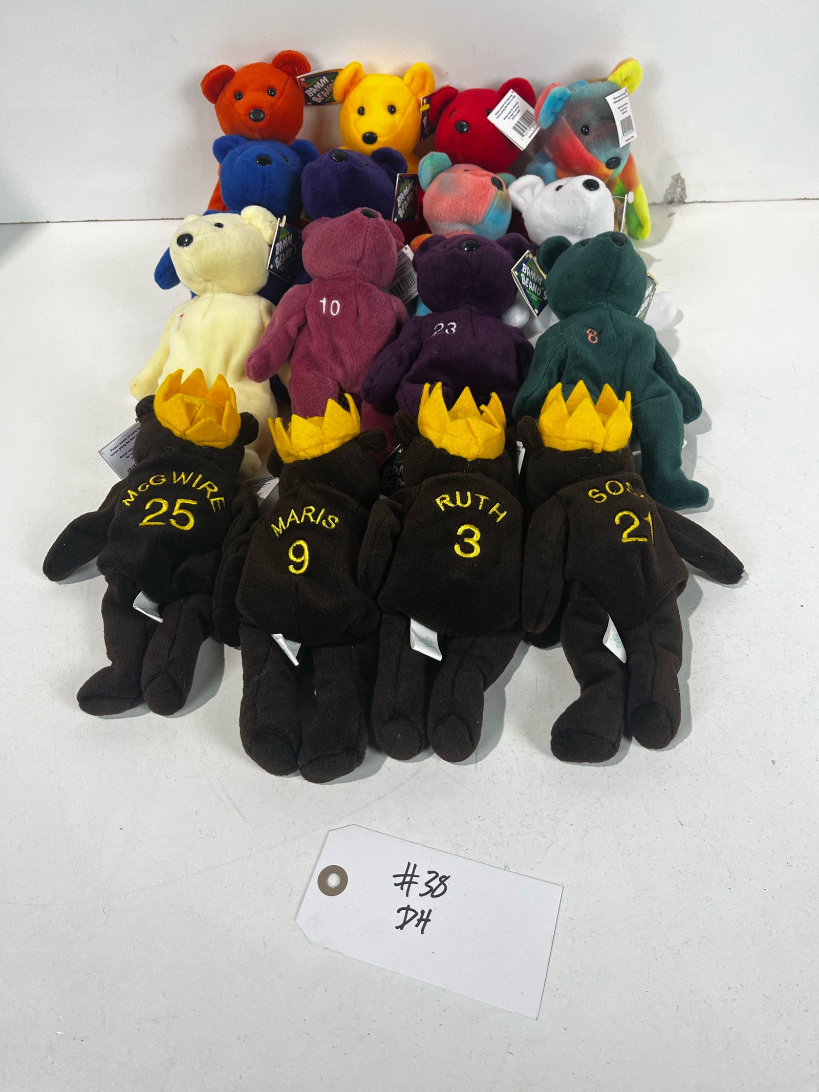 lot 38 image: International Coca Cola Plush toys