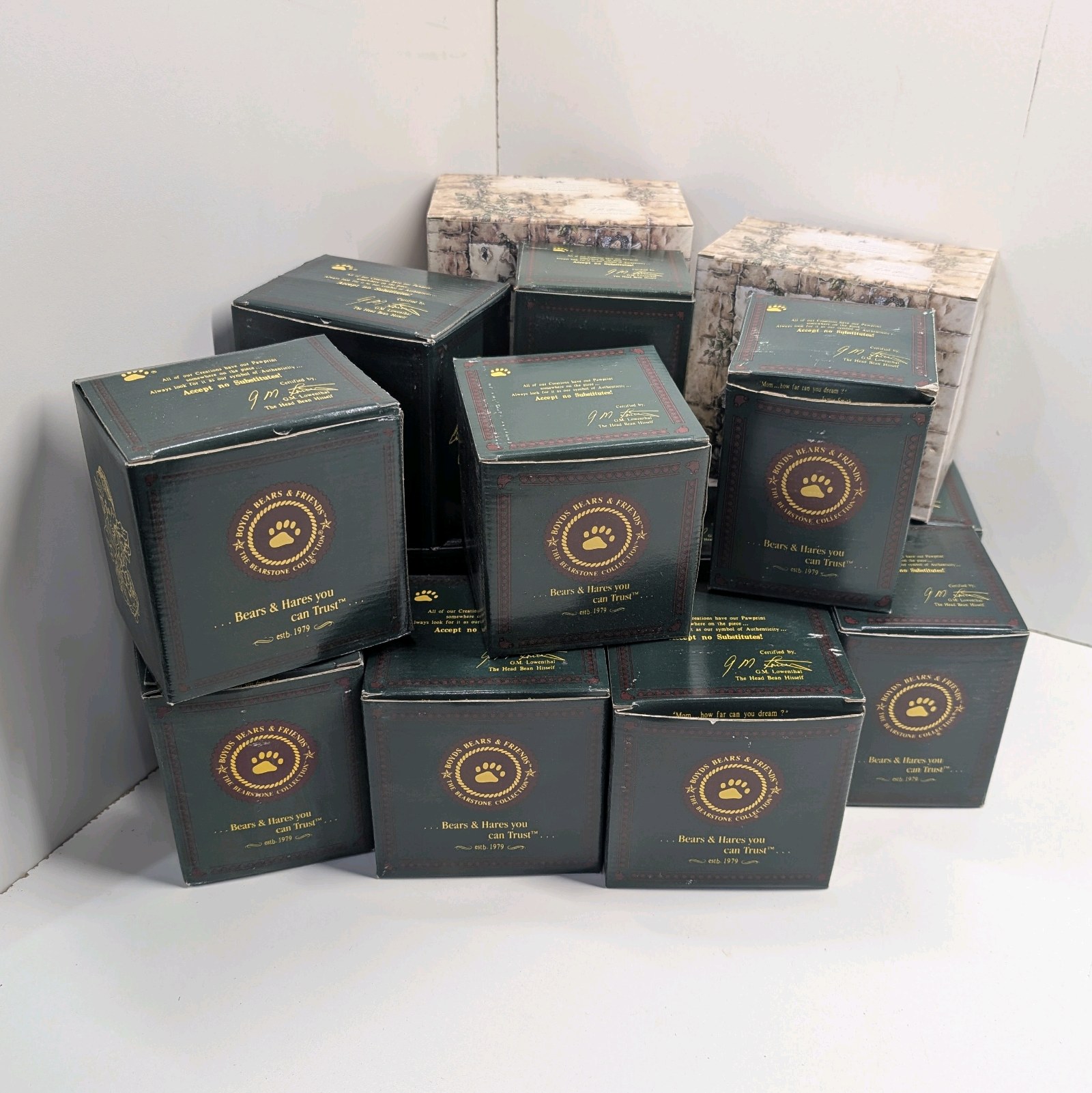 lot 55 image: Lot of Boyds Bears