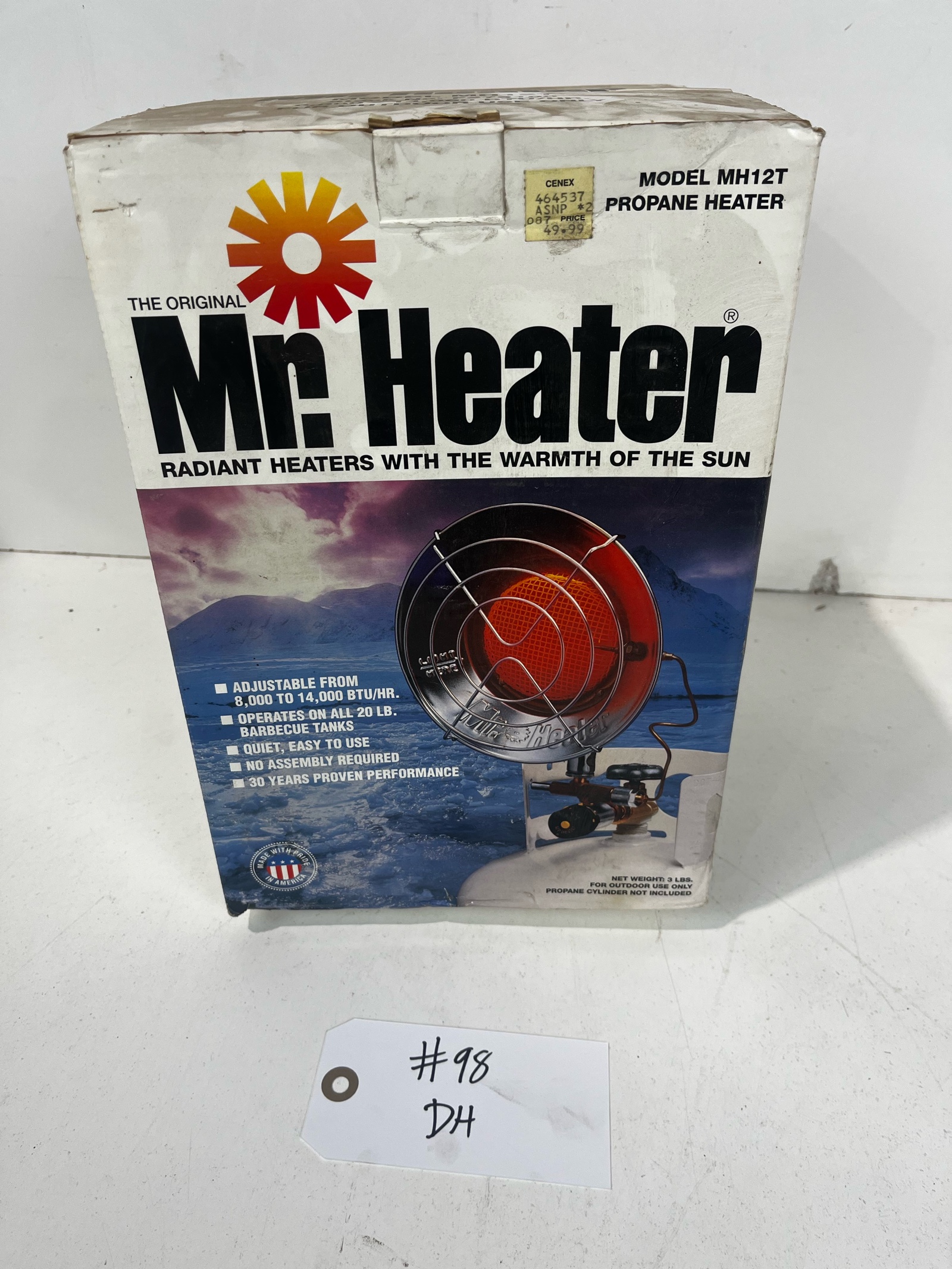 lot 98 image: Mr Heater