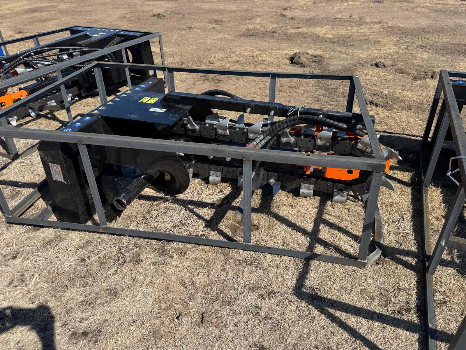 lot 12 image: Skid Steer Trencher - Mower King - 2026 - Unused - ECSSCT72