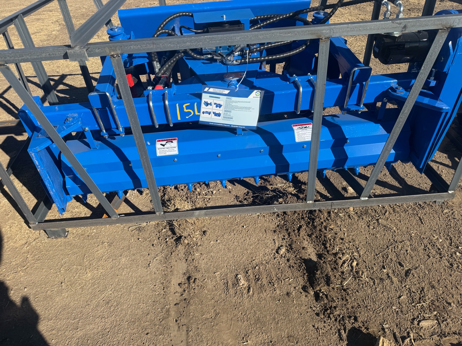 lot 14 image: Skid Steer Soil conditioner - TOPCAT - 2026 - Unused - SSSCR72