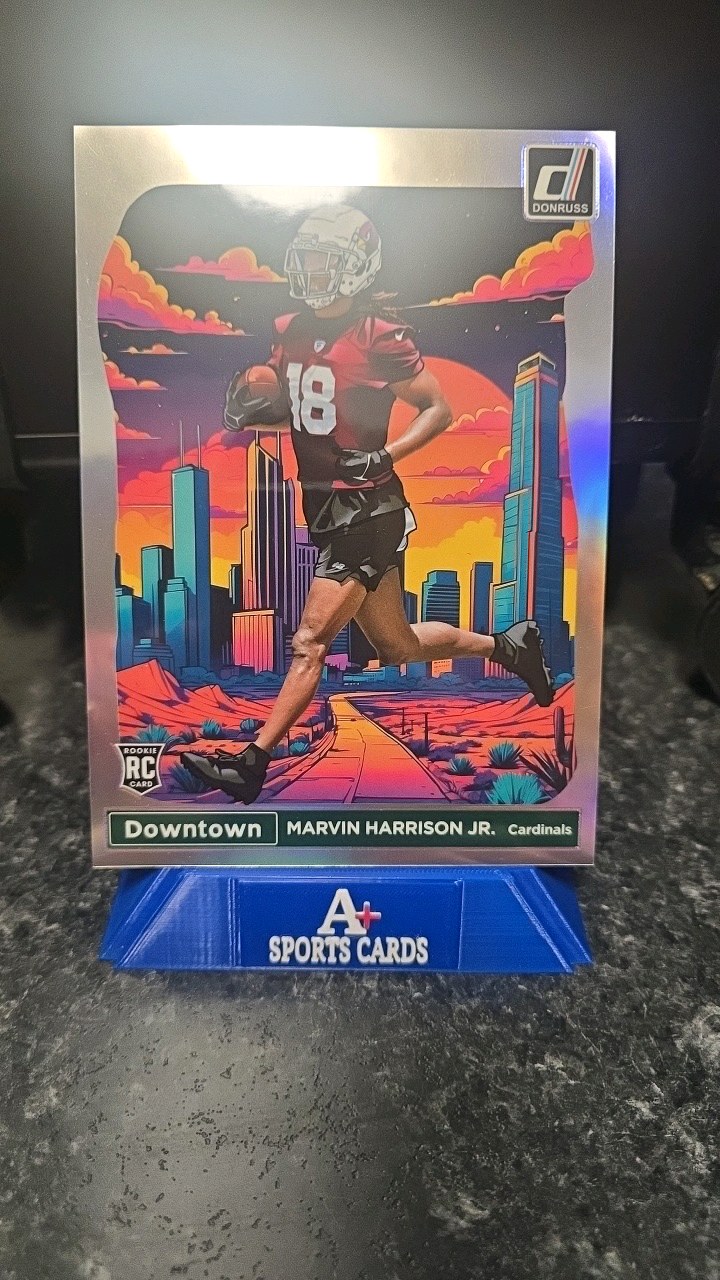 lot 10 image: Donruss Mega Downtown Marvin Harrison Jr