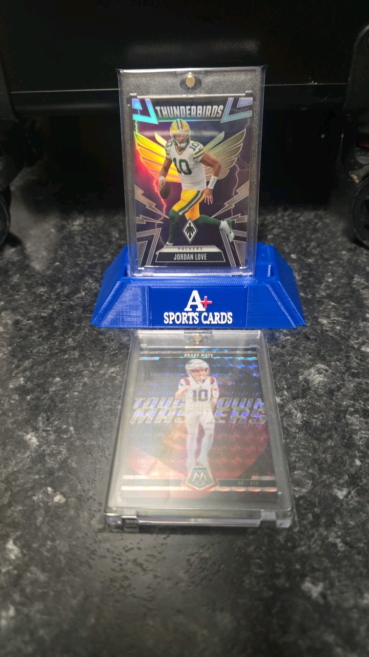 lot 24 image: 2025 Panini Thunderbirds Jordan Love2025 Panini Touchdown Masters Drake Maye