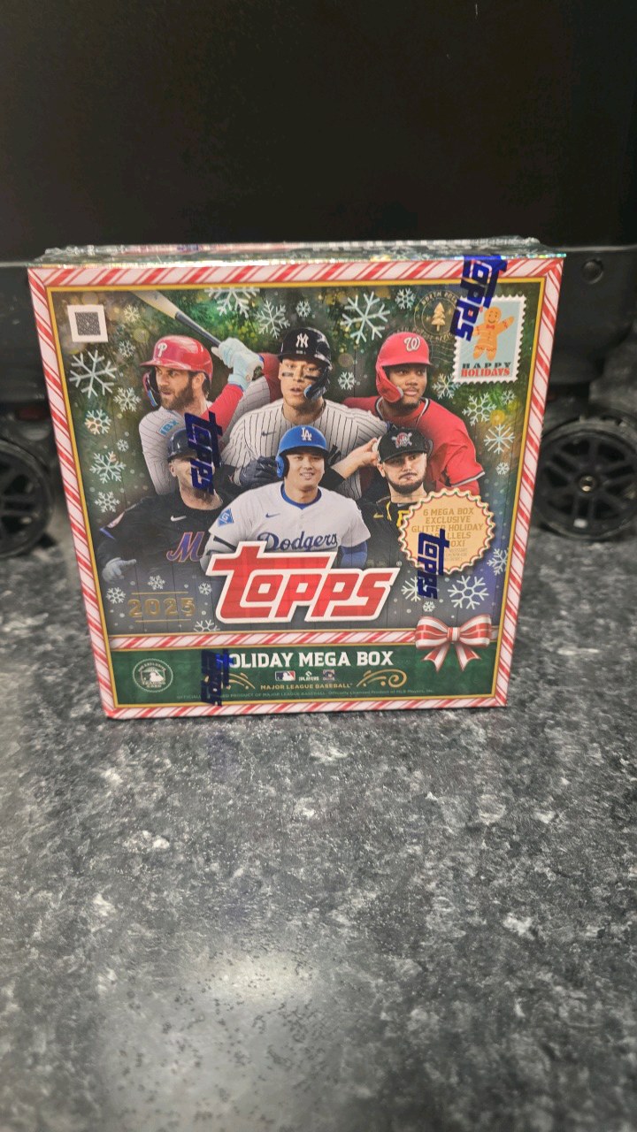 2025 Topps Holiday Mega Box Sealed