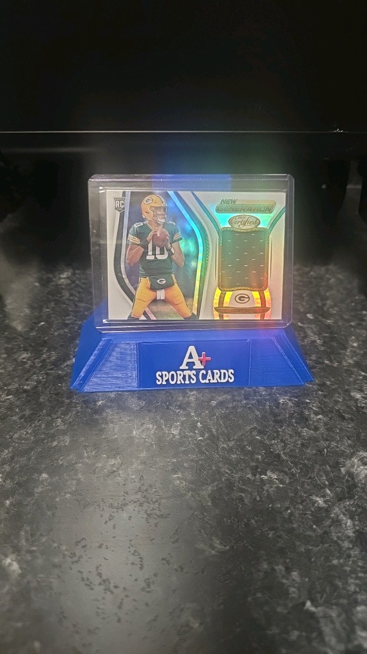 lot 48 image: 2020 Panini Certified New Generation Jordan Love Patch Card