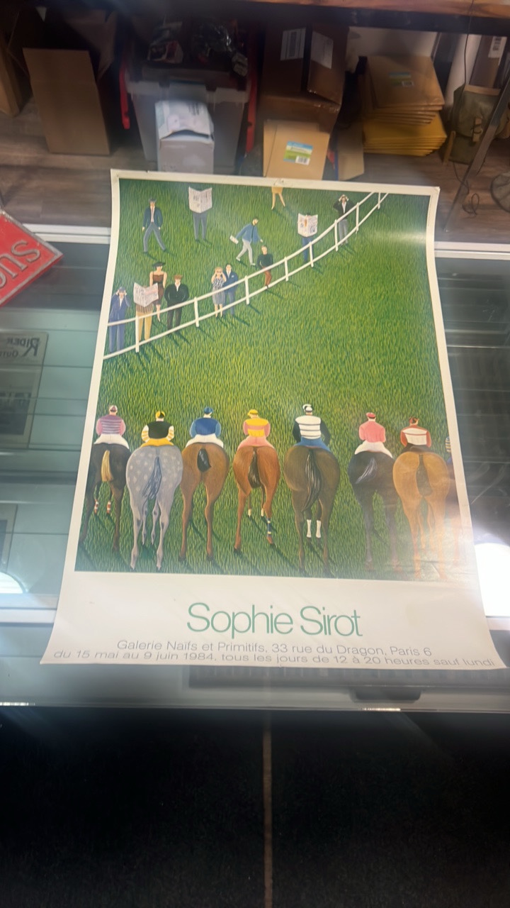 lot 54 image: 1984 Sophie sirot French poster
