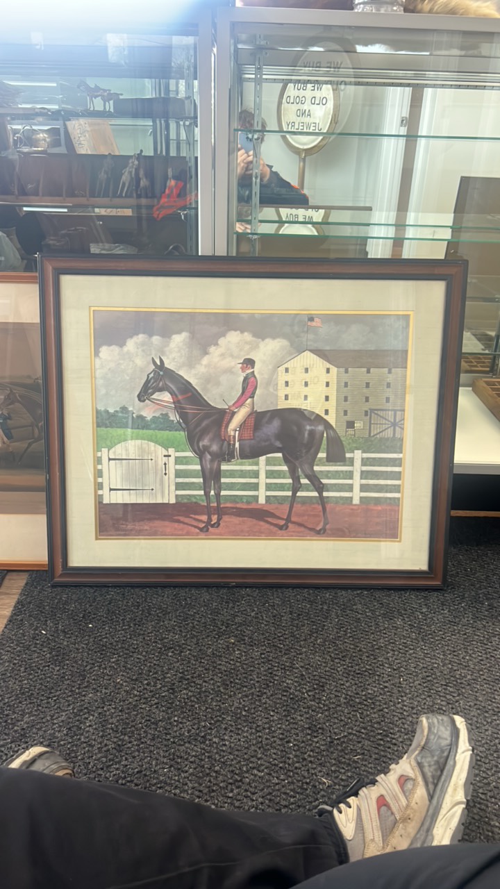 lot 7 image: Charles wysocki signed print