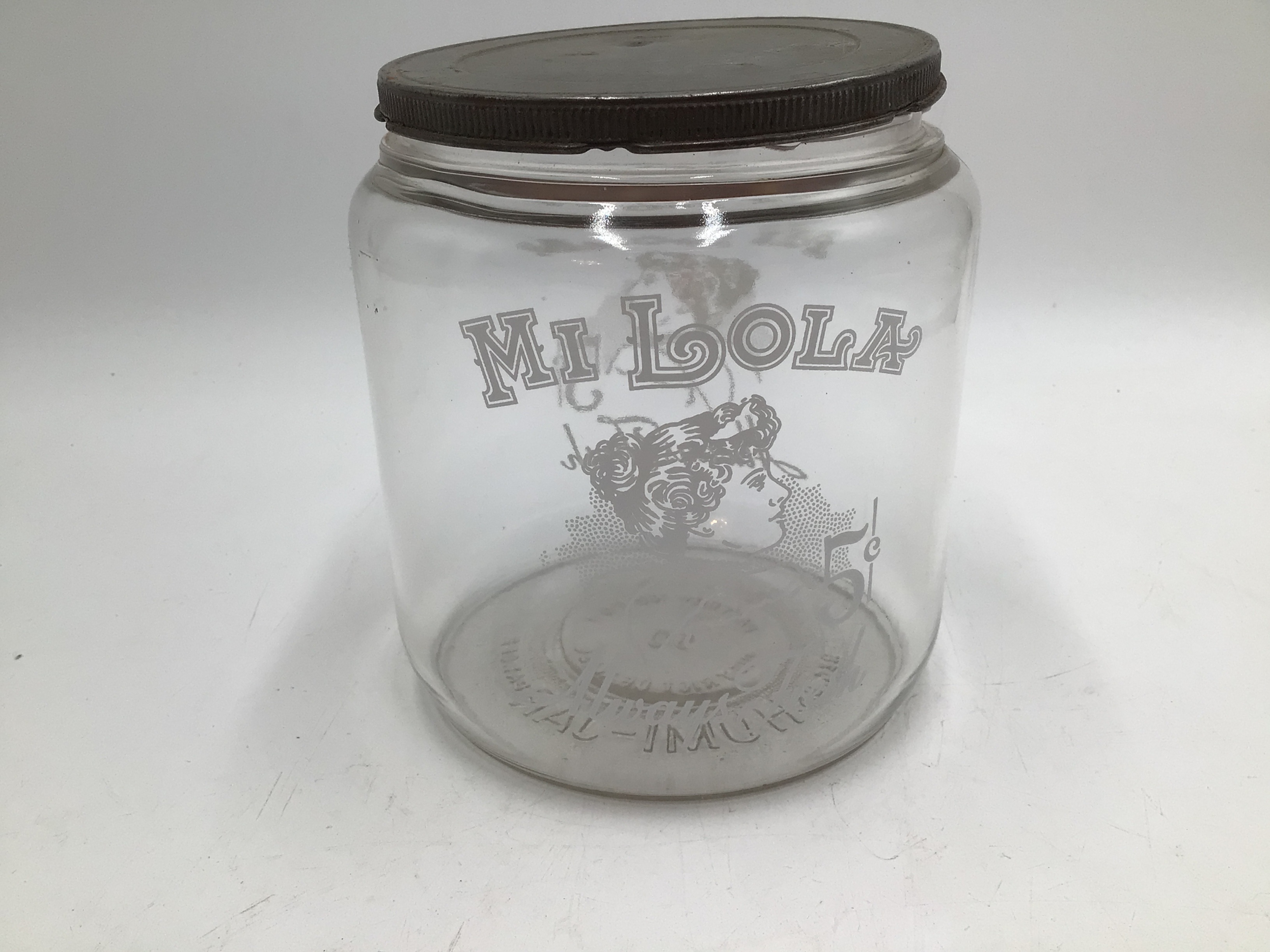 lot 13 image: Vintage Cigar Jar
