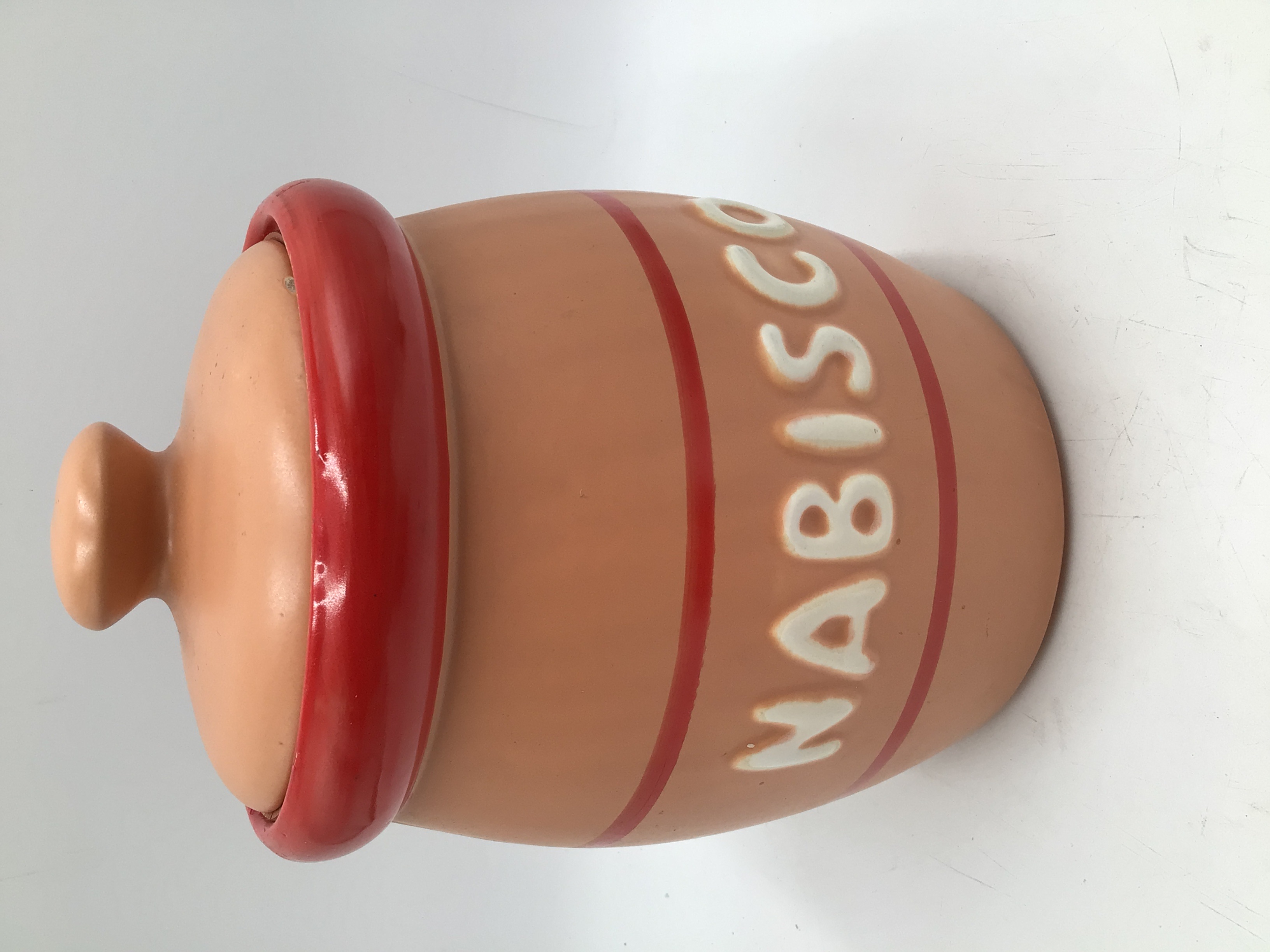 lot 164 image: Vintage McCoy Nabisco Cookie Jar 1978