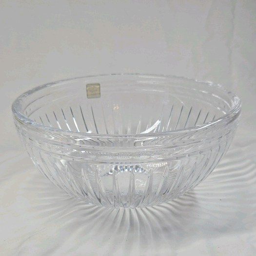 lot 280 image: Vintage Marquis by Waterford Crystal Bowl  Ribbed Design