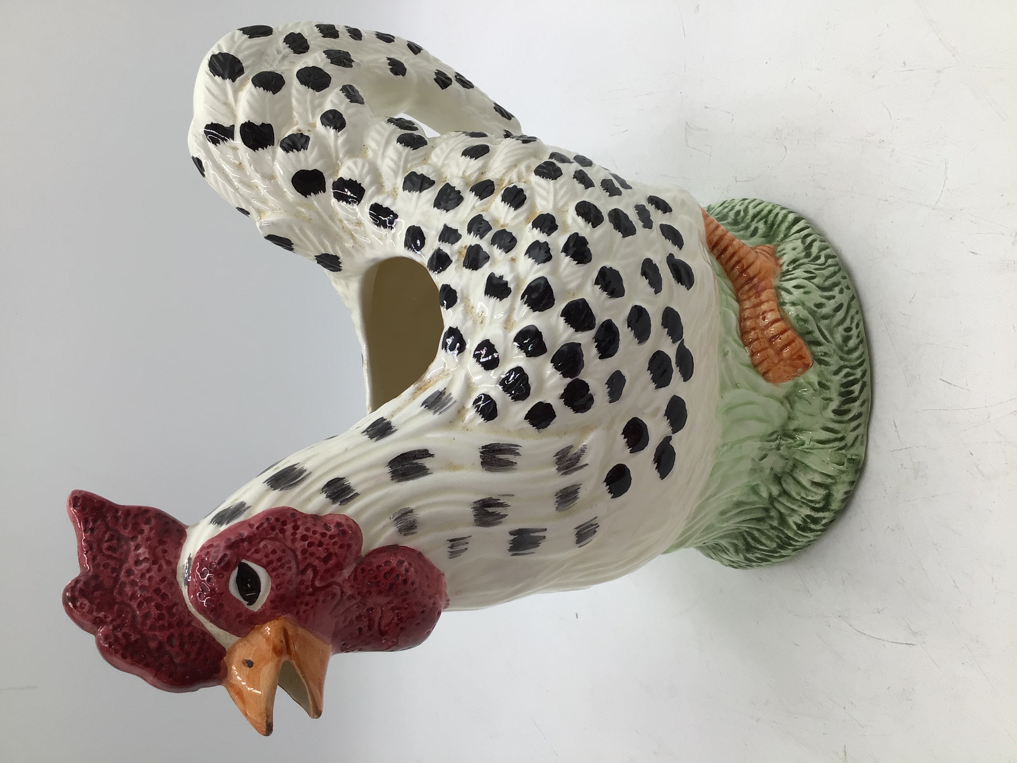 lot 56 image: Vintage Ceramic Chicken Pitcher