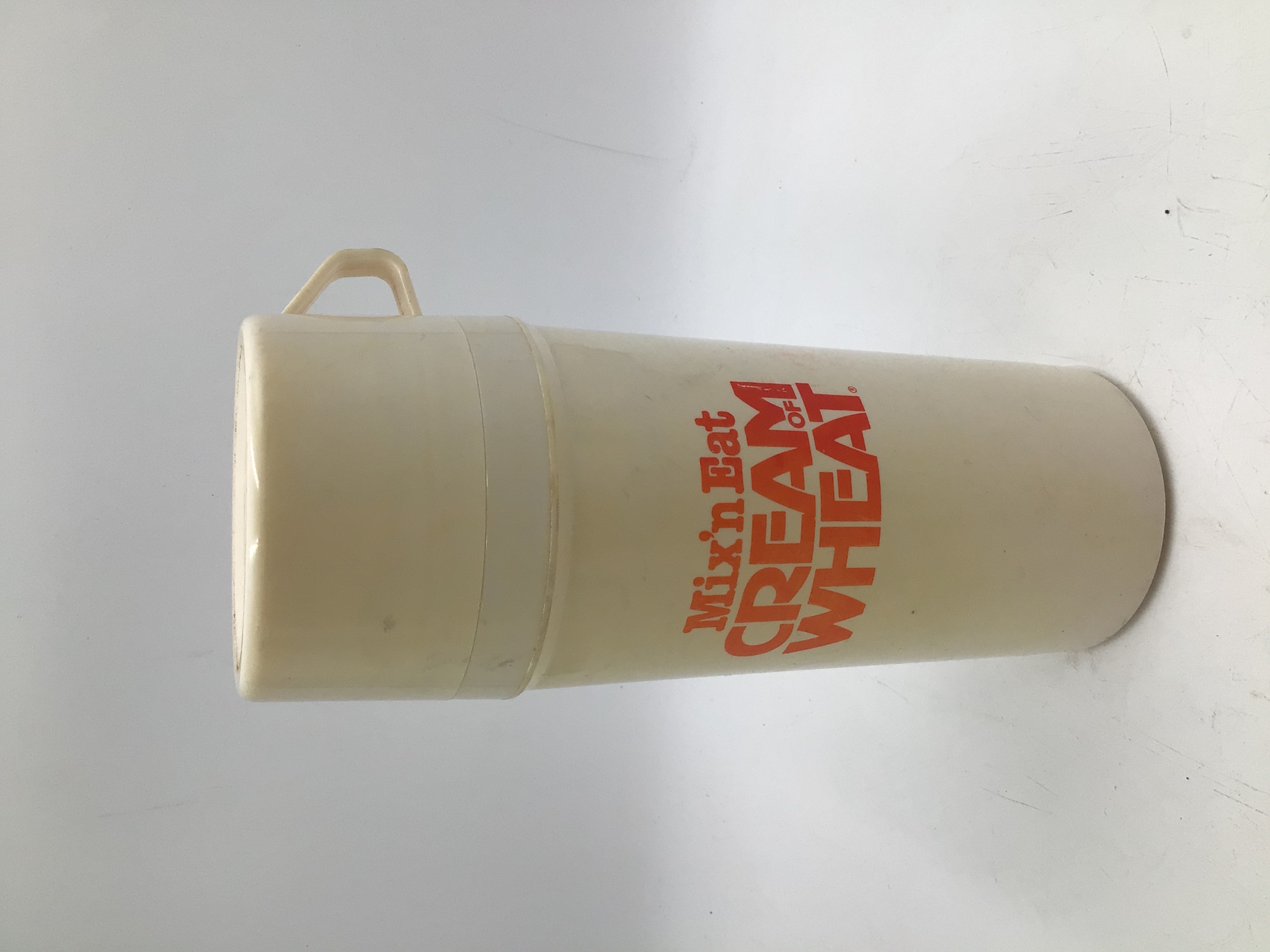 lot 98 image: Vintage Mix n Eat Cream of Wheat Thermos Bottle