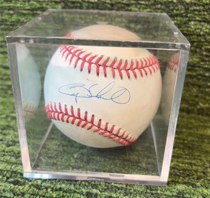 lot 151A image: Gary Sheffield Autographed Official Rawlings Ball- some discoloration