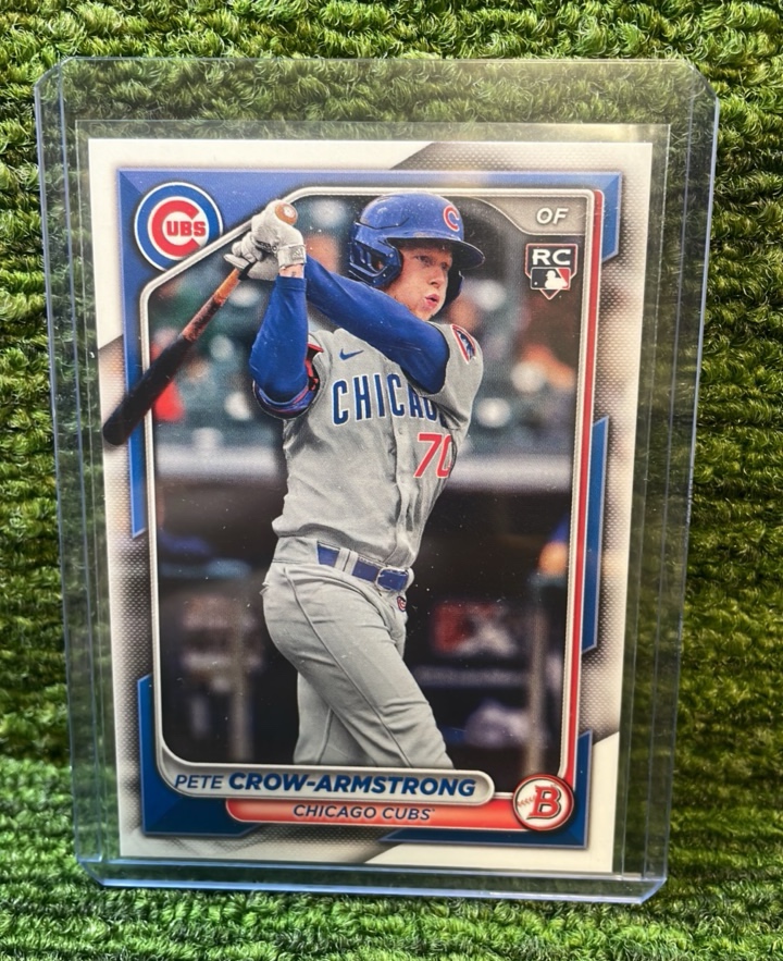lot 160 image: 2004 Bowman, Pete Crow Armstrong rookie card Chicago Cubs RC