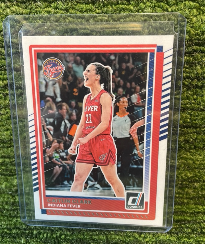 lot 78 image: 2025 Panini Donruss WNBA Caitlin Clark- Indiana Fever
