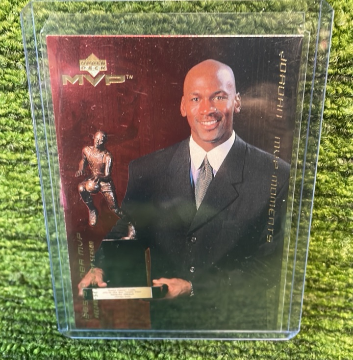 lot 86 image: 1999 Upper Deck MVP Moments, Michael Jordan Chicago Bulls