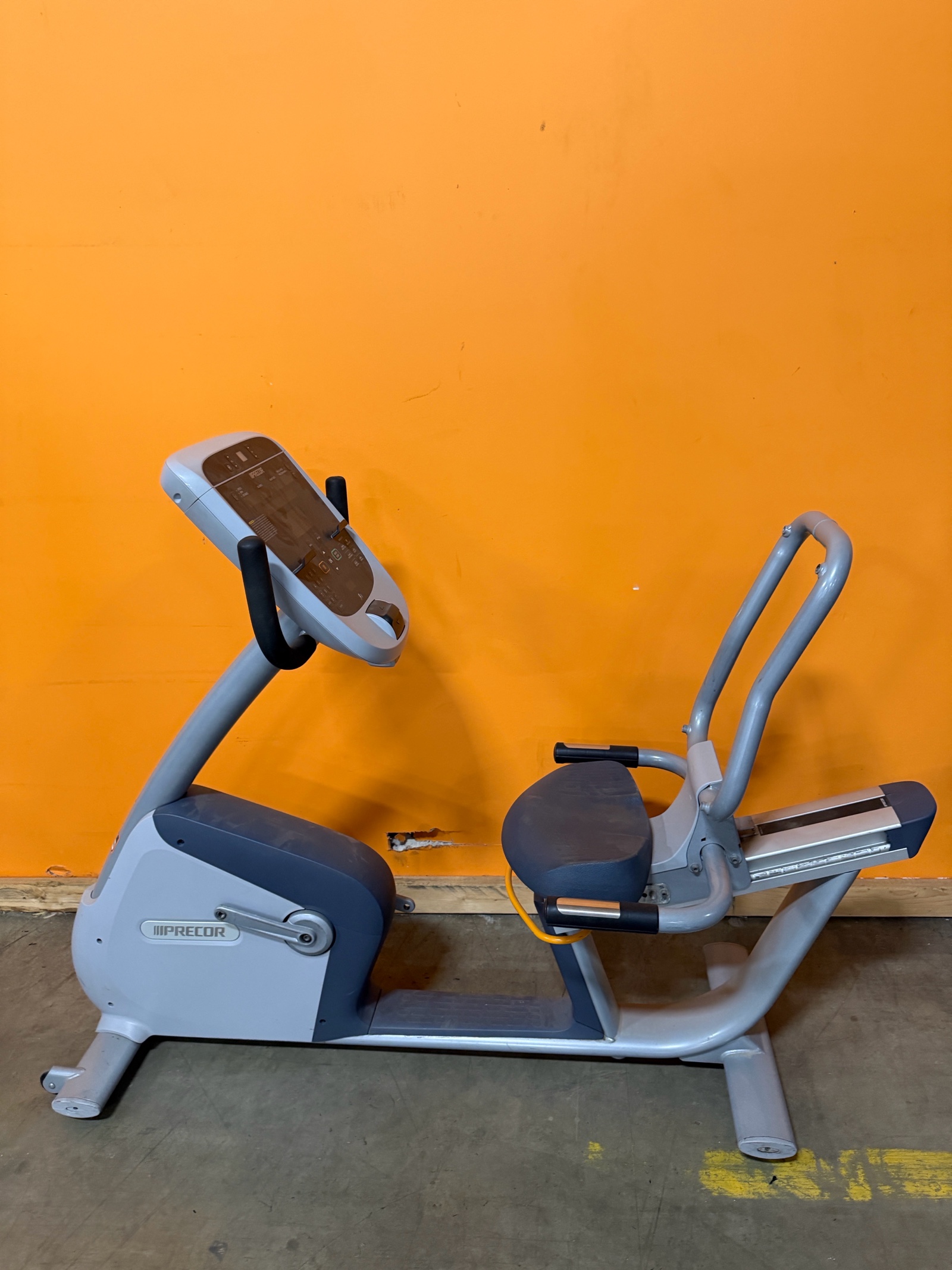 lot 24 image: Precor Recumbent Exercise Bike - Commercial Cardio Bike (Parts  Repair)