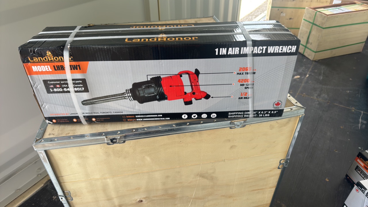 1 IN Air Impact Wrench - LandHonor - 2026 - Unused - LHR-AIW1