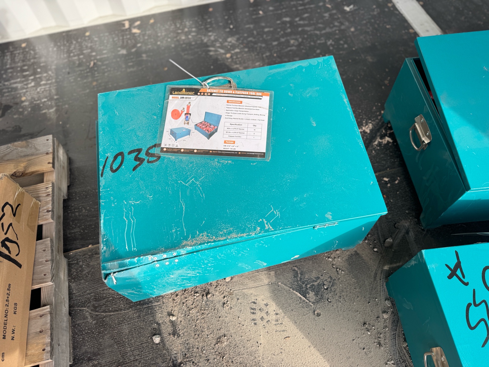 Ratchet Tie Down & Flatpack Tool Box - LandHonor - 2026 - Unused - LHR-RF24