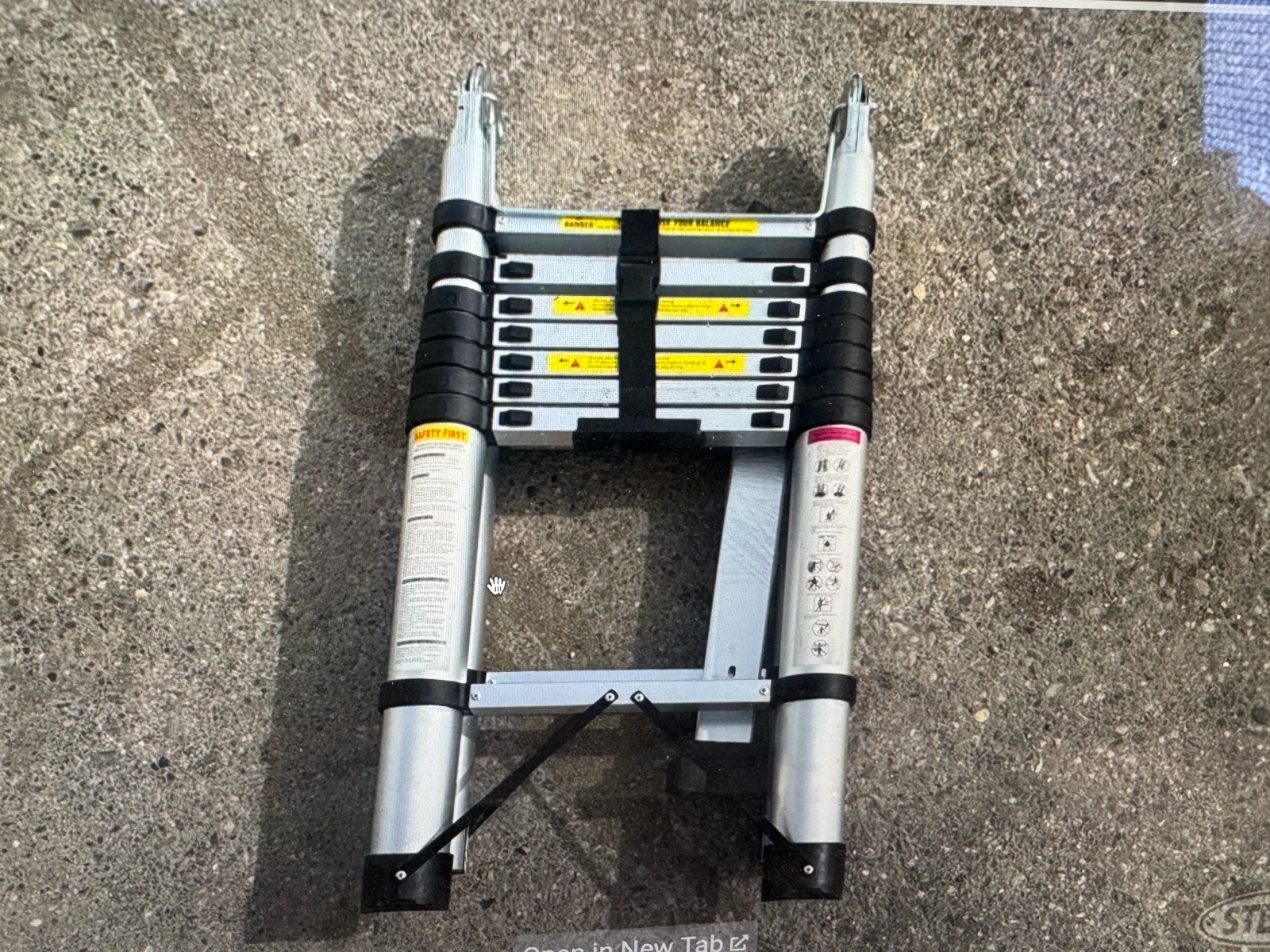 16.5Ft Telescoping Ladder - LandHonor - 2026 - Unused - LHR-TL638