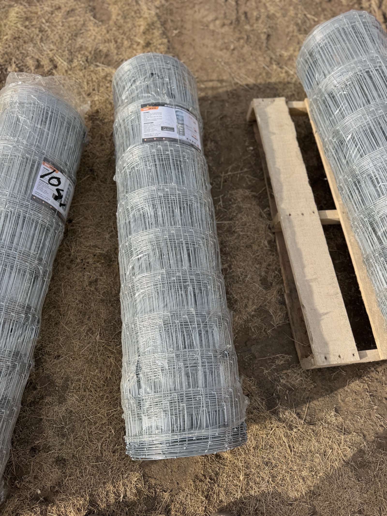 Galvanized Farm Fence - LandHonor - 2026 - Unused - LHR-GFF48