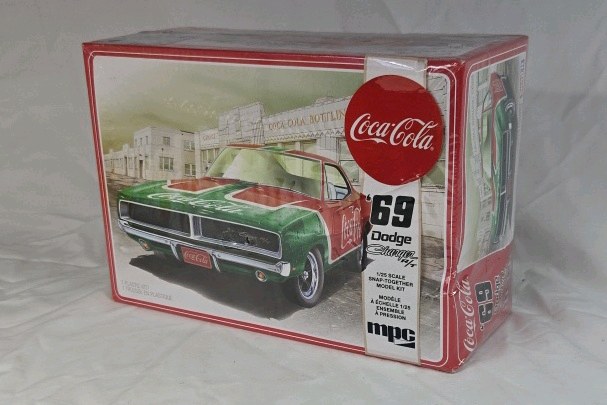 lot 137 image: Vintage MPC Coca-Cola 69 Dodge Charger