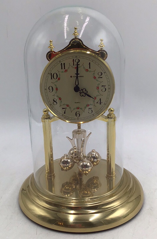 lot 200 image: Quartz Dome Clock  Junghans Movement Made in Germany