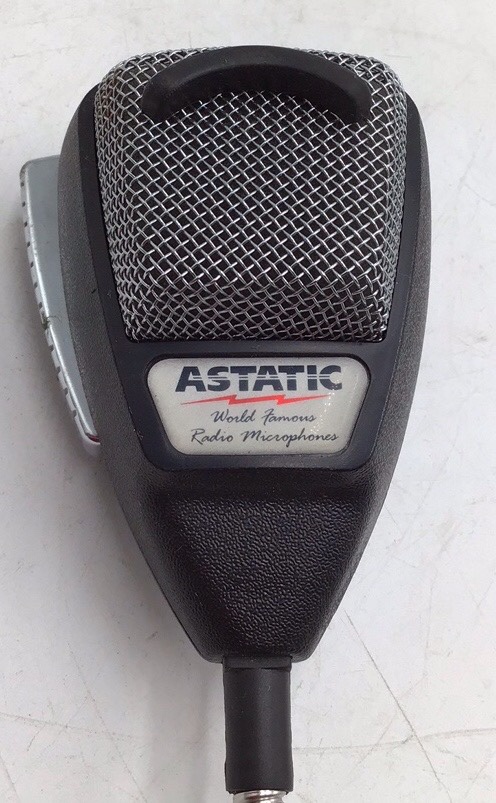 lot 203 image: Vintage Astatic 636L Dynamic Microphone  Rock Island, IL Mark