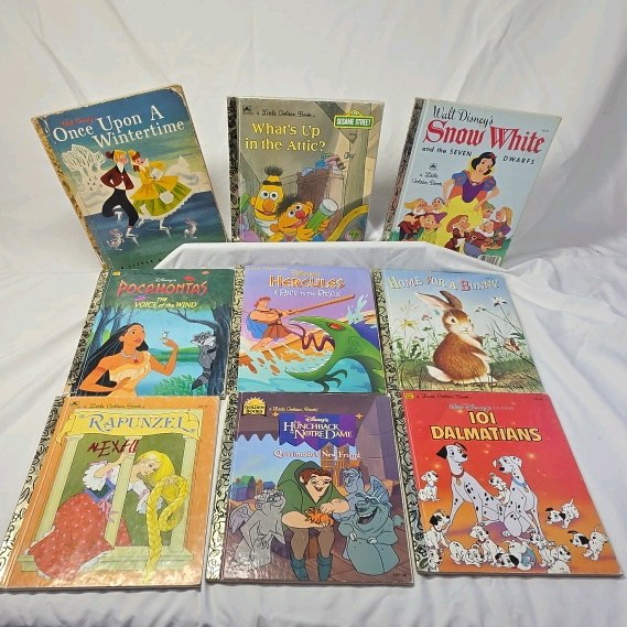 lot 266 image: Little Golden Books Lot