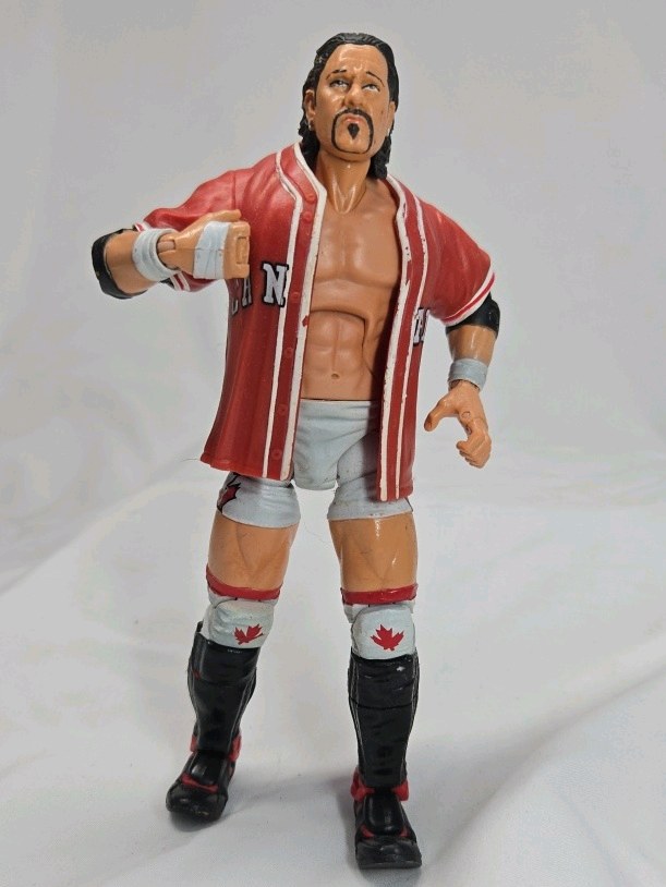 lot 296 image: WWE Chris Jericho Action Figure  Canadian Patriot Attire with Red Jacket