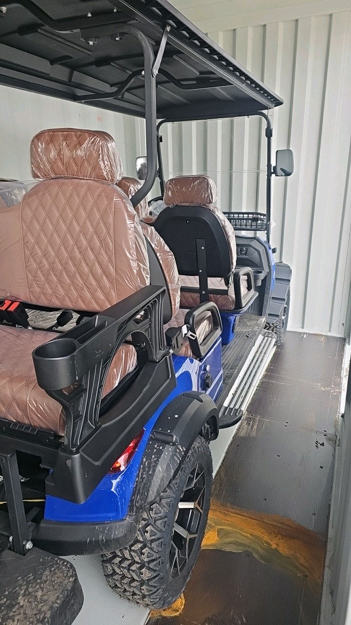 lot 109 image: SDLANCH 6 Seat Golf Cart SDLGC100