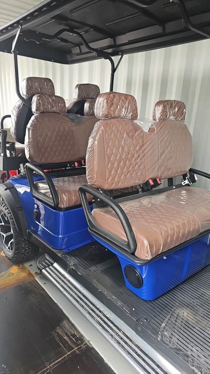 lot 109 image: SDLANCH 6 Seat Golf Cart SDLGC100