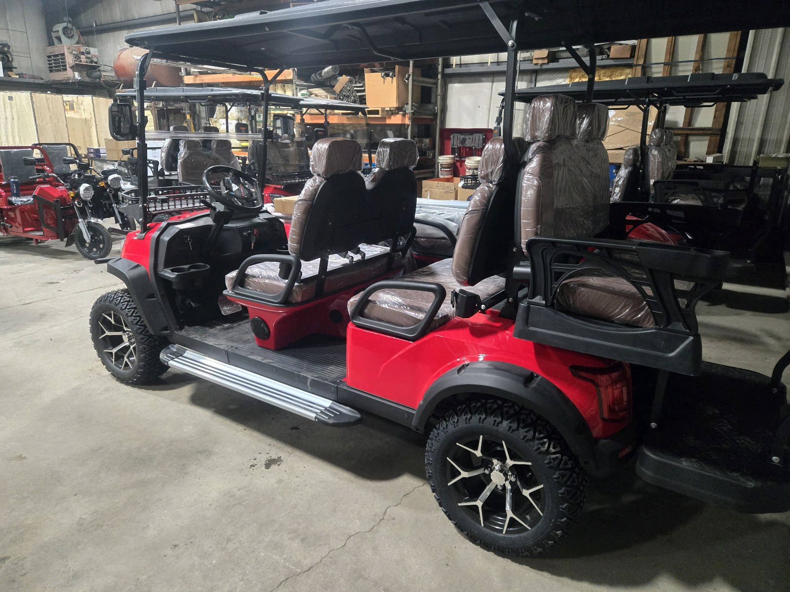 SDLANCH 6 Seat Golf Cart SDLGC100 - Assembled - Read description