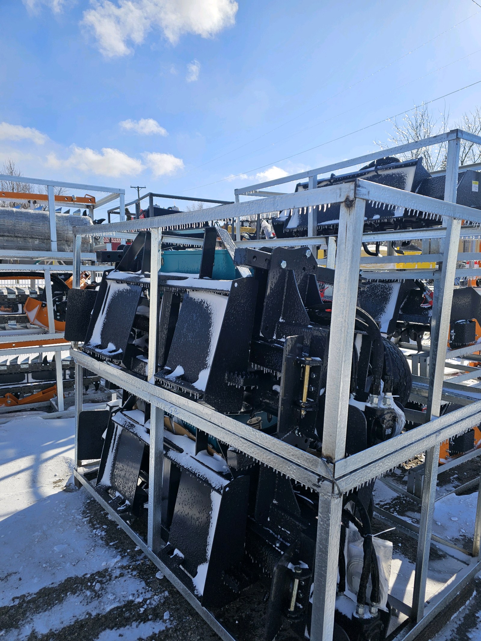 lot 73 image: 2026 Unused LandHonor Power Rake PR-12-72W