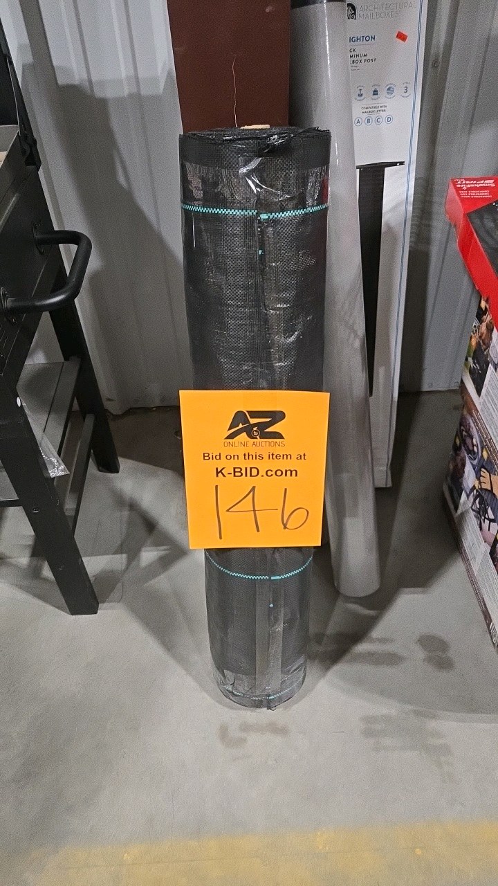 lot 146 image: SEALTECH Premium 3 ft. x 200 ft. Pro Garden Weed Barrier Landscape Fabric, 5 oz. Heavy-Duty, Durable, Light-Weight