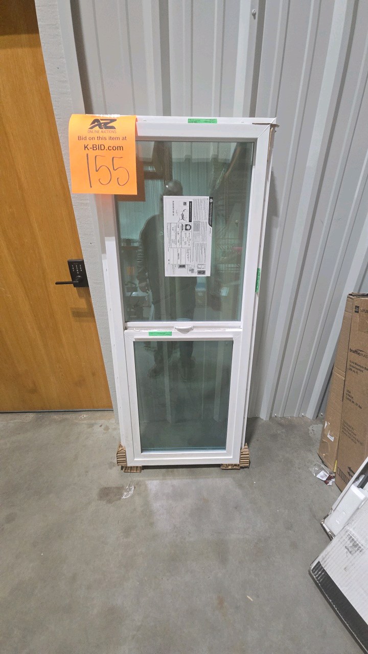 lot 155 image: new plygem 24 x 60 slider