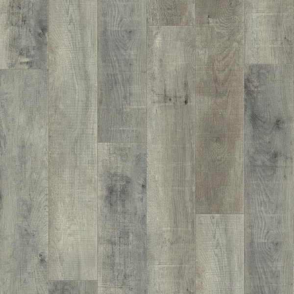 lot 22 image: (10 box lot) Rockwater Oak 10mm T X 8 in W Waterproof Laminate Flooring (186.sq. ft)