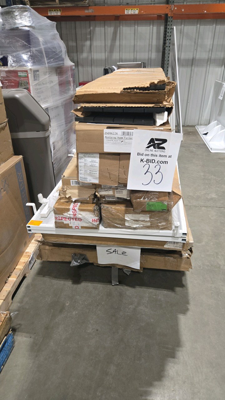 lot 32 image: WHOLESALE PALLET LOT OF GENERAL MERCHANDISE