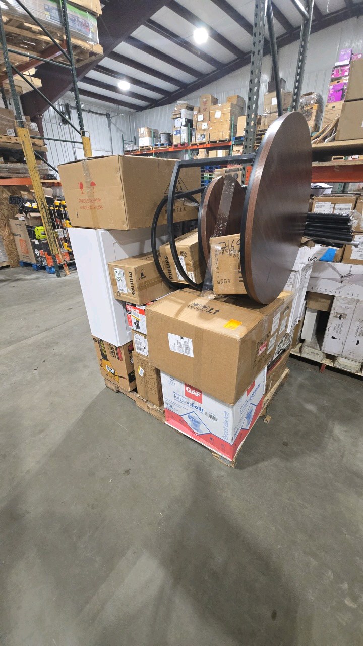 lot 44 image: WHOLESALE PALLET LOT OF GENERAL MERCHANDISE