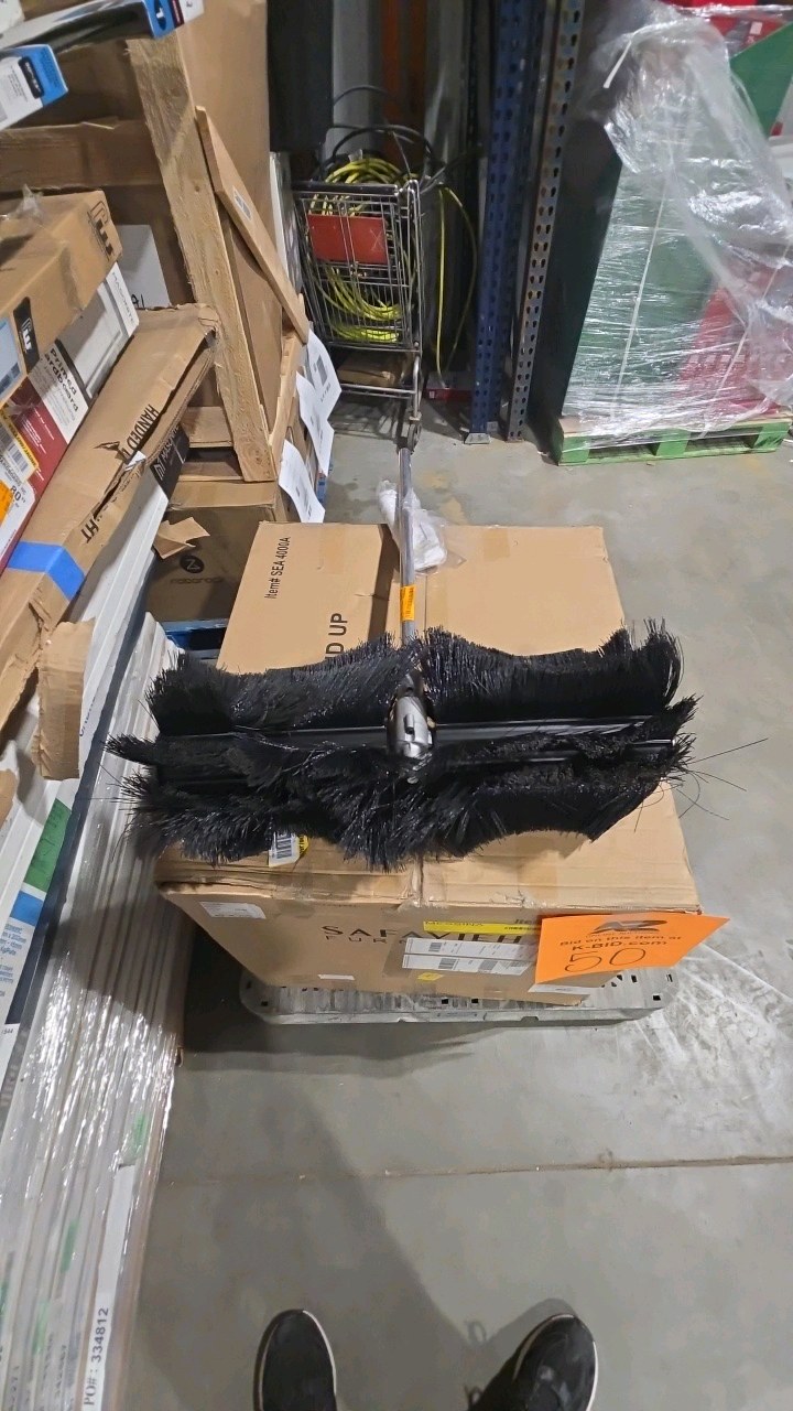 lot 51 image: Pro Sweep Nylon Broom Attachment for ECHO Pro Attachment Series Gas or Battery PAS Power Head