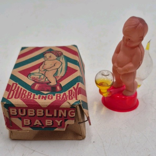 lot 157 image: Vintage Bubbling Baby Novelty Figure