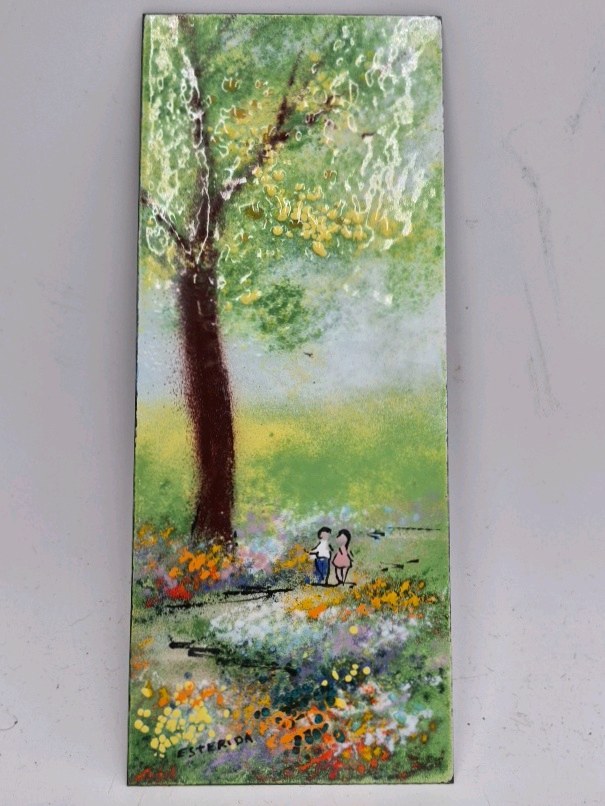 lot 158 image: Vintage Plaque  Esterida Signed