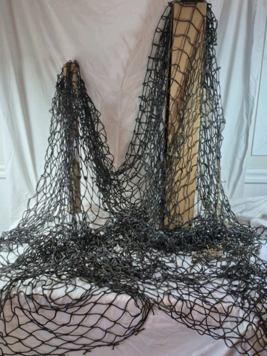 lot 188 image: Vintage Fish Netting