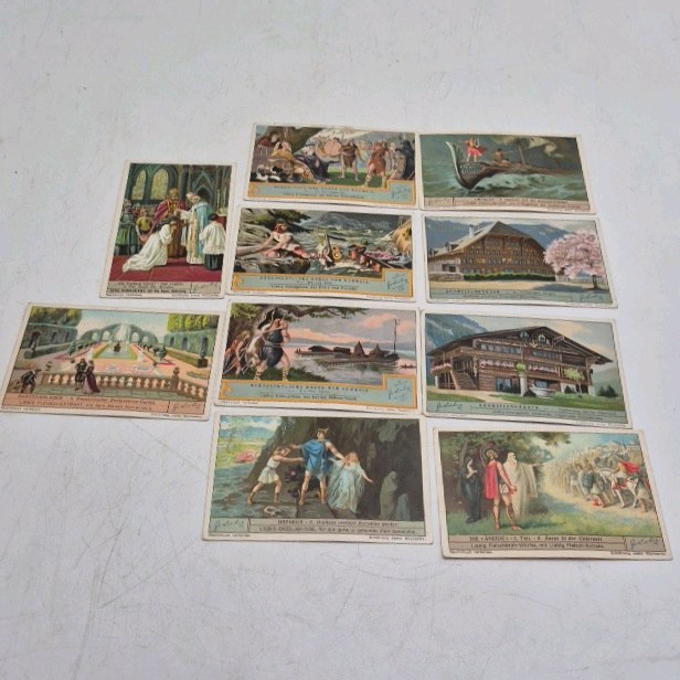 lot 246 image: Vintage Liebig Chromo Trade Cards