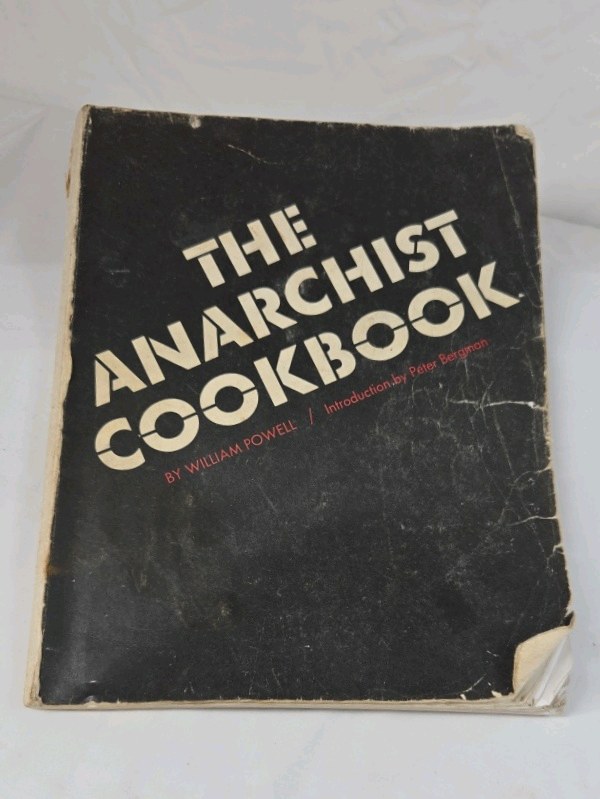 lot 258 image: The Anarchist Cookbook by William Powell  1971 Edition with Introduction