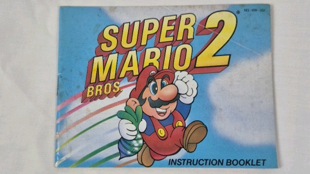 lot 65 image: 1989 Super Mario Bros. 2 Instruction Booklet