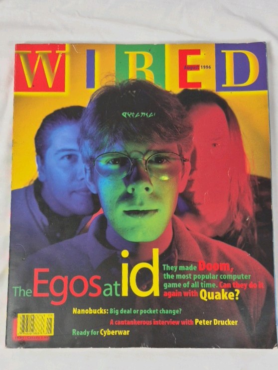 lot 76 image: Vintage Wired Magazine August 1996