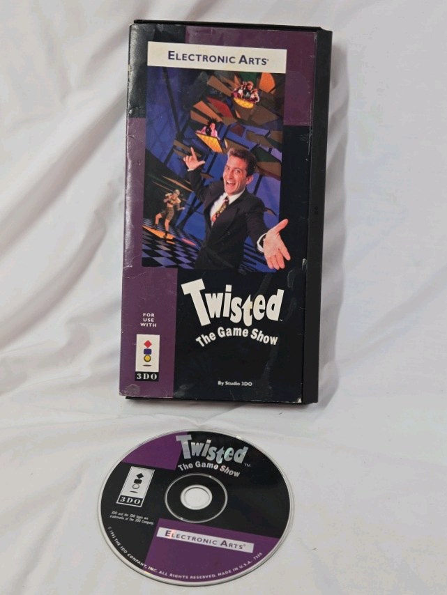 lot 84 image: 3DO Twisted The Game Show  Electronic Arts Disc Edition