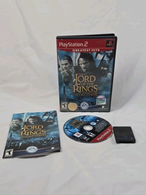 lot 89 image: PlayStation 2 The Lord of the Rings The Two Towers Greatest Hits