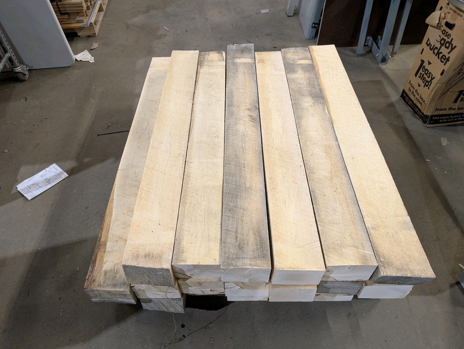 lot 18 image: 20 Rough Sawn Pine 4x6 Timbers 50-55  Solid Wood Beams  Posts  Rustic Barn Beam Lumber  DIY, Pergola, Timber Frame